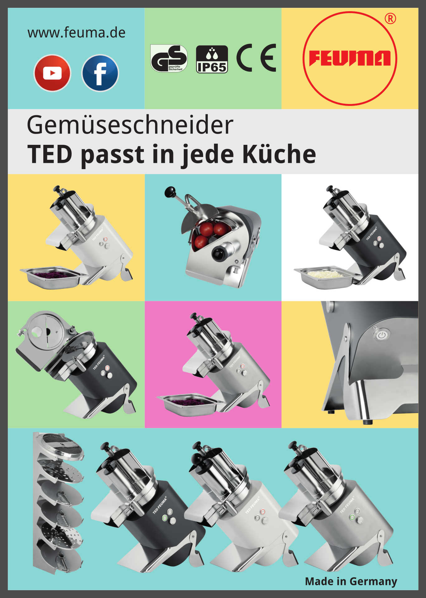 FEUMA TED Gemüseschneider Zeitschriften-Inserat